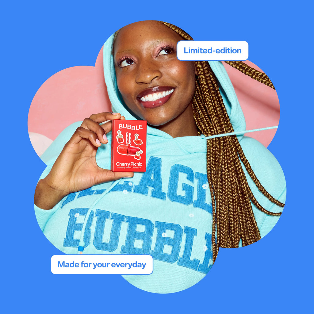 AE x Bubble Fleece Hoodie - Green